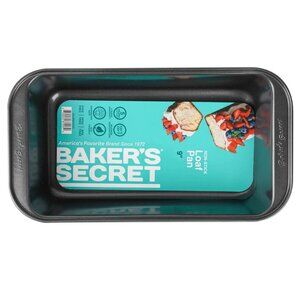 Baker's Secret Nonstick Carbon Steel Loaf Pan: 5" x 9"